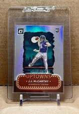 2024 Donruss Optic JJ McCarthy UPTOWNS Rookie #10. Case Hit! Invest!