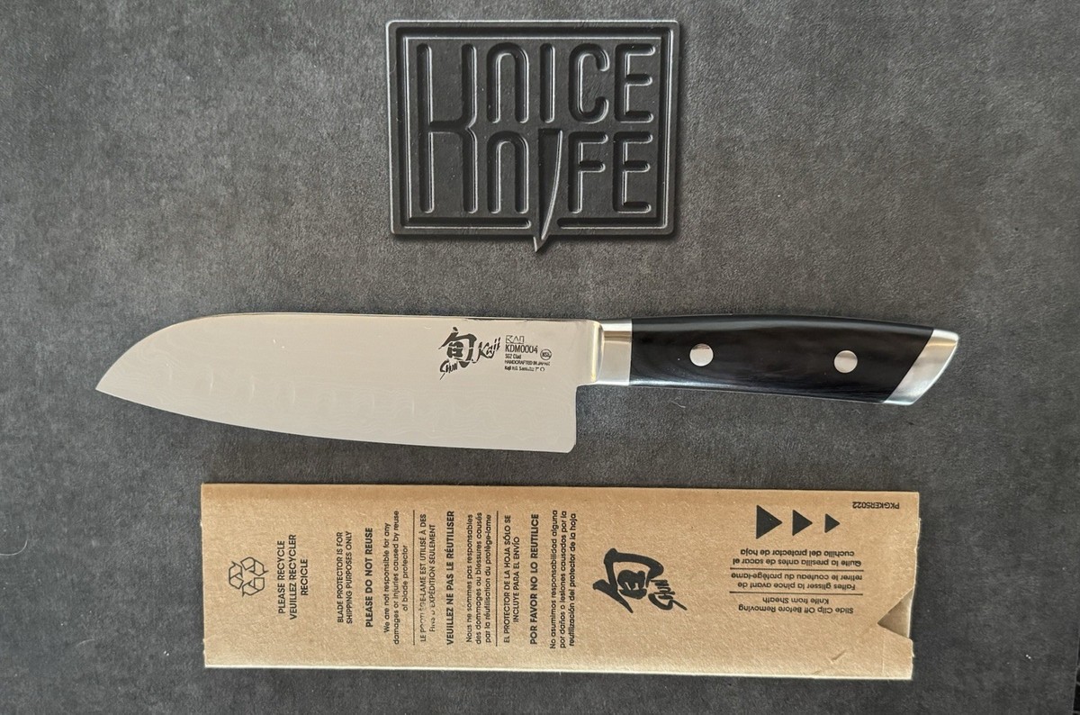 Shun Kaji 7 Inch Hollow Ground Santoku Knife - KDM0004 for sale