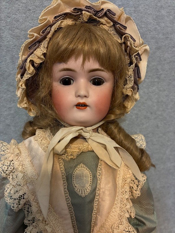 22" antique bisque head & composition German Kestner doll ALPHABET Series