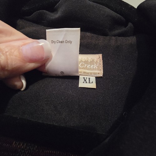 Vtg 90s Y2K Coldwater Creek Tapestry Vest Womens XL Moose Fish Cabincore Country - Picture 7 of 9