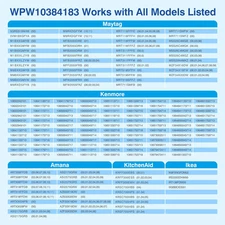 WPW10384183 W10384183 Refrigerator Thermistor - Replacement Parts Compatible ...