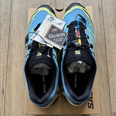 Salomon XT-6 Gore-Tex Niagara Sunny Lime Waterproof Trail Sneakers
