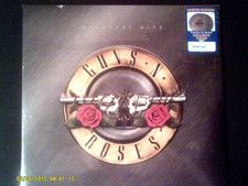 GUNS N ' ROSES- GREATEST HITS FACTORY SEALED 2LP SET, COLORED VINYL 