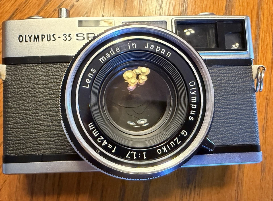 Olympus 35 SP Prata - Capa Protetora Incluída - Imagem 2 de 4