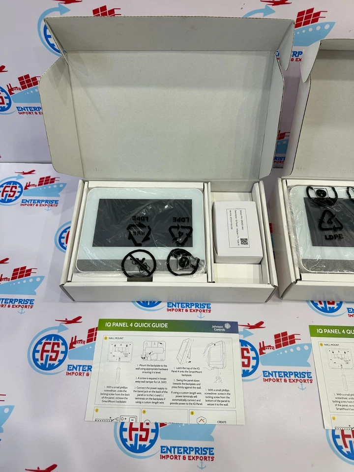 Qolsys IQ Panel 4 Wireless Smart Home Security System Alarm Panel Touch Screen - Image 2 of 4