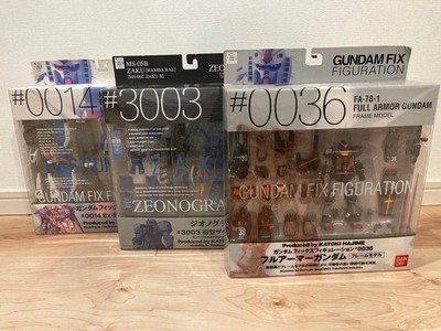 GUNDAM FIX FIGURATION Full Armor Zaku Ramba Ral Ex-S GFF Action Figure SET