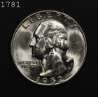 1952-S Washington Quarter "BU"