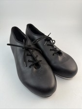 Bloch Black Jazz Tap Shoes Heel And Toe Techno Tap 2T 1H Size 5.5M
