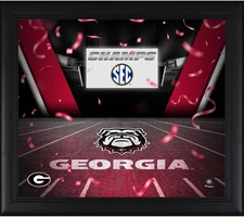 Georgia Bulldogs Framed 15x17 2022 Southeastern Conference Champs Collage