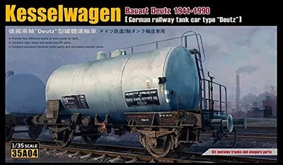 Säbelmodell 1/35 Deutsche Eisenbahn Zweiachsiger Kanzerträger (Paar) Plastikmodell