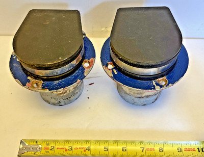 Exhaust Transom outlet tips 3'' Flapper 1984 Correct Craft Ski Nautique 2001 Boat