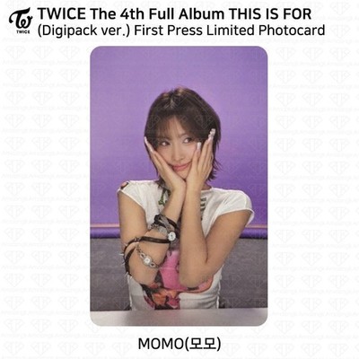 新品未開封　TWICE THIS IS FOR DIGIPACK ver ミサモ TWICE THIS IS FOR デジパック モモ 新品未開封 - メルカリ