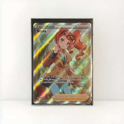 Sonia 192/192 - Full Art Ultra Rare - Pokémon TCG Rebel Clash - NM