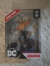 Aquaman Action Figure 7  w Comic Book McFarlane Toys DC Direct Page Puncher 2022