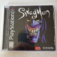 Swagman Swag Man (Sony PlayStation 1 PS1) Complete CIB - Tested Working Good 
