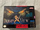 Dragon View - Nintendo SNES - CIB - Very Good With Poster!