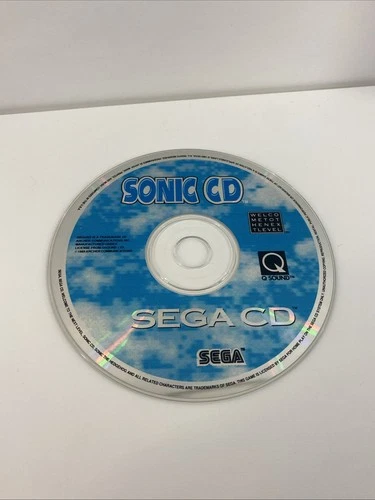 Sonic CD (Sega CD, 1993) - Disc Only - Excellent Condition