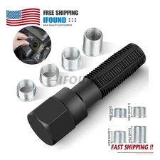USA Spark Plug Rethread Thread Repair Kit M14 x1.25mm Reamer Tap With 4 Inserts 