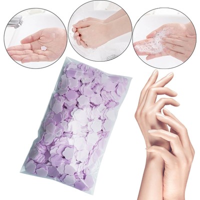 1000x Seifenpapier Schaumpapier Seife Einweg Handwäsche Schnellschäumend Mini