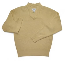 Vintage Richard & Jones Lambswool/Rabbit Hair Women's Sweater Sz L Beige