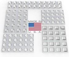 Clear Adhesive Bumper Pads Combo Pack Sound Dampening Rubber Feet