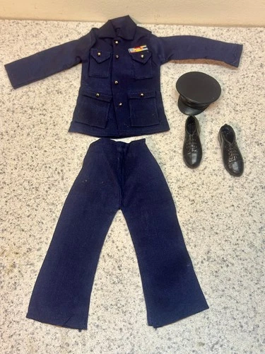 Vintage Gi Joe 12" KO Mego Fighting Yank Air Force Dress Set NOS Store Stock NM