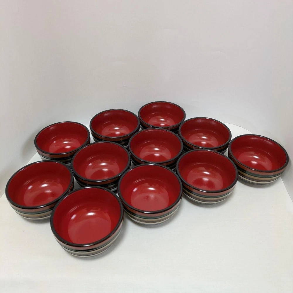 Jubako Bento Box Japanese Koma twotier round jug and 11 koma small s Kagawa lacq Jubako Bento Box Japanese Koma twotier round jug and 11 koma small s Kagawa lacq