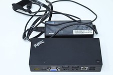 Dell Lenovo ThinkPad 40A9 USB-C Dock w/Power charger USED GC