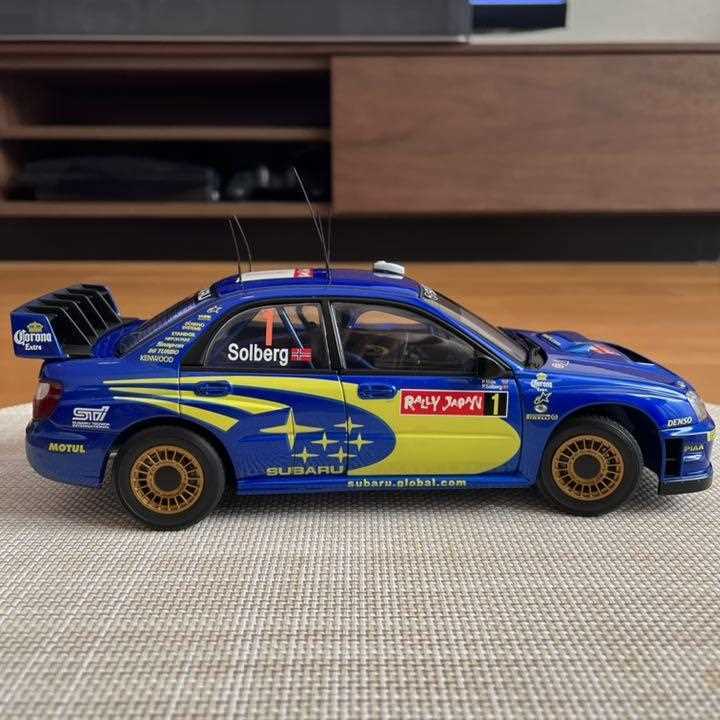 1:18 AUTOart 80591 Subaru Impreza Wrc 2004'P Solberg Rally 1:18 AUTOart 80591 Subaru Impreza Wrc 2004'P Solberg Rally