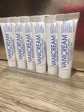 Lot Of 6  VaniCream Moisturizing Lotion For Sensitive Skin Travel Size New