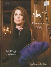Noni Knitting Pattern 126 Flamenco Bag Instructions to Knit & Felt -Pattern Only