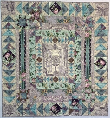 Quilts Featured in Books: Marsha McCloskey s Garden Wall Medallion Quilt *READ*