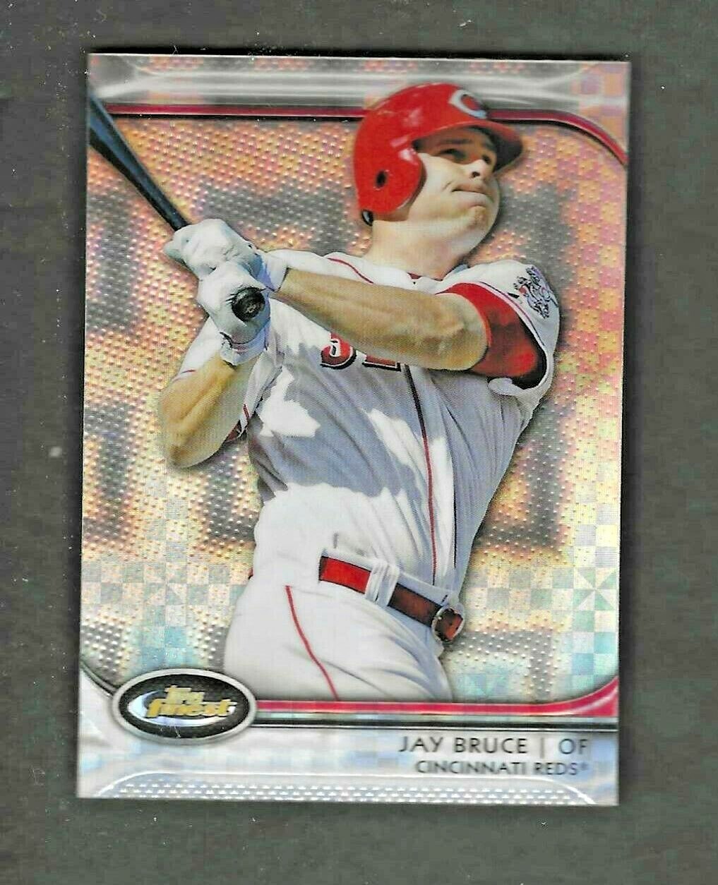 JAY BRUCE 2012 FINEST XFRACTOR #4 CINCINNATI REDS