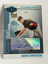 2008 Topps Co-Signers Silver Blue Rookie Card Auto Dave Davidson #102 127/300!