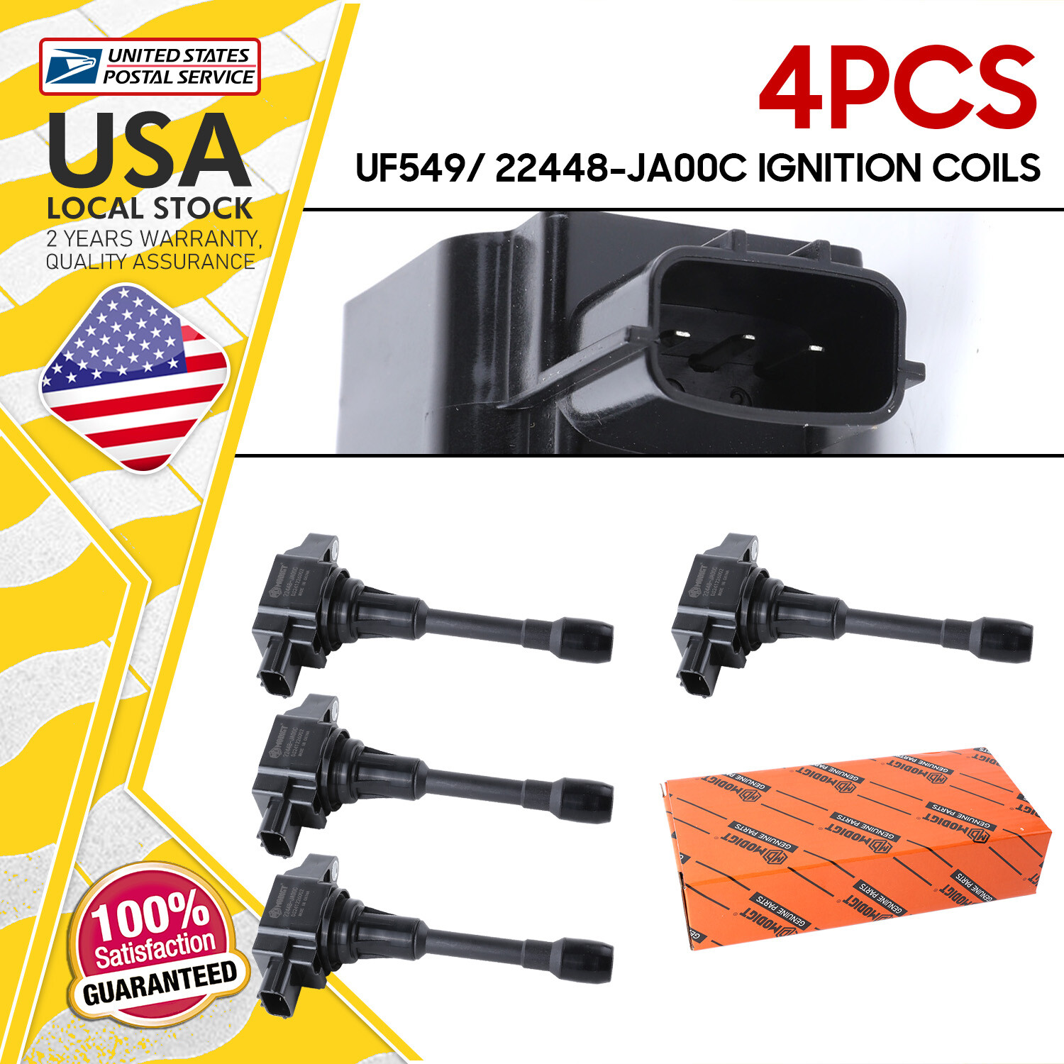 High Performance Ignition Coils UF549 22448-JA00C for 2014 Nissan Pathfinder