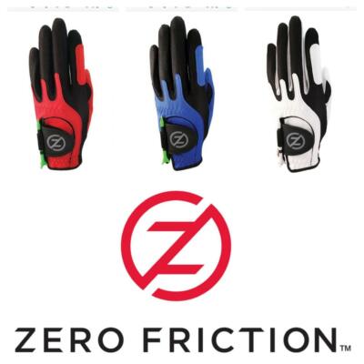 Zero Friction Junior Golfhandschuh, Linkshand, Einheitsgröße Golf, weiß.