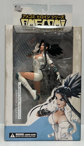 DC Direct Ame-Comi Heroine Series White Canary 1:10 Pre-painted PVC Statue MINT - Picture 2 of 19