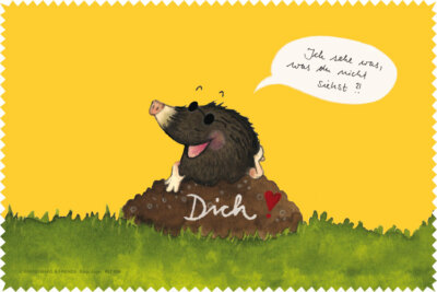 Microfasertuch 20x30cm - Maulwurf - Rannenberg & Friends TOP