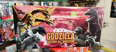 GODZILLA MESCO ACTIONFIGUR 5 Points Xl Destroy all Monster S.2 King Ghidorah