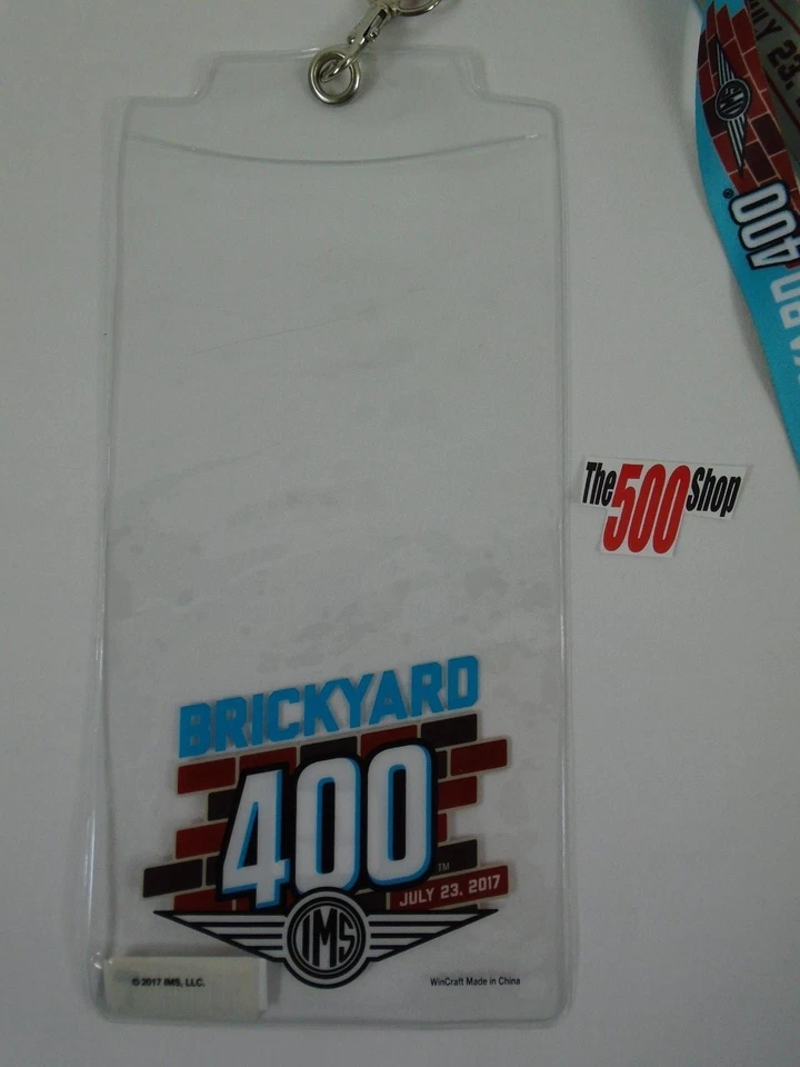 Brickyard 400 2017 25th Running Event titular de boleto y credencial de cordón Foto 3 de 4