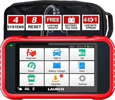 LAUNCH X431 CRP129E Car OBD2 Scanner ABS SRS Engine Diagnostic Tool TPMS EPB SAS