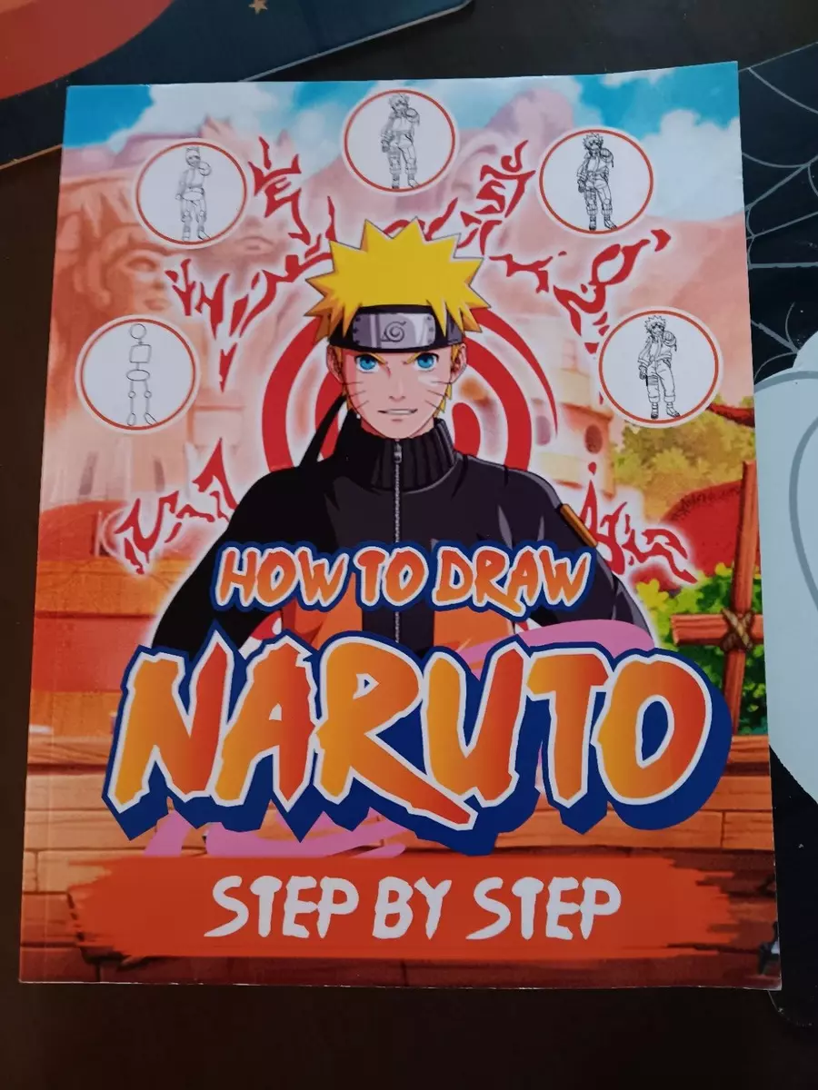 How to Draw Naruto Uzumaki, Step by Step, Anime Drawing