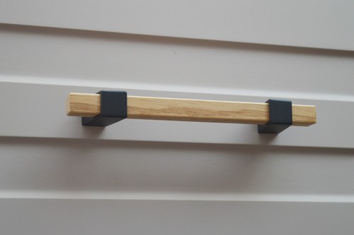 ASAS MODERNAS PINTADAS SOLIDWOOD EMPUÑADAS PARA MUEBLES ASAS NUEVAS BA 128 mm - Imagen 13 de 16