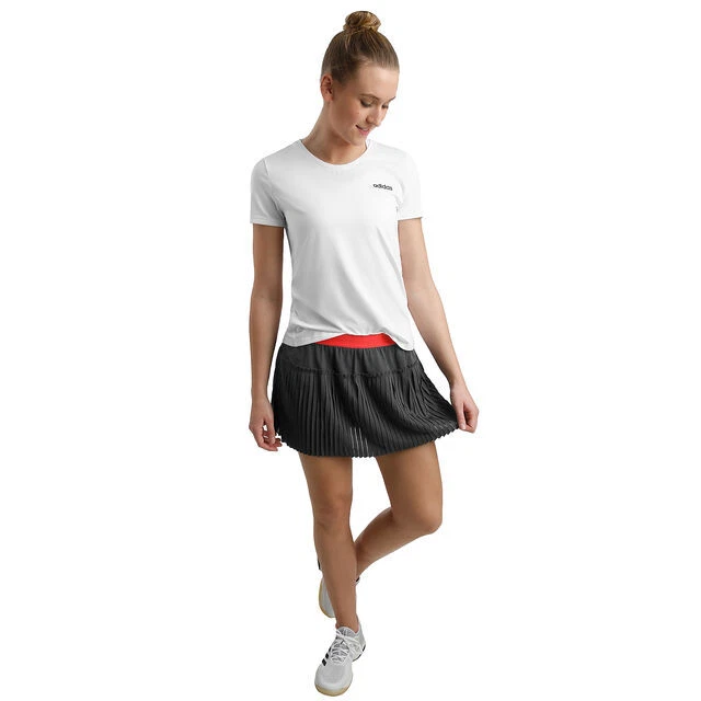 Adidas Women s Match Code Tennis Skirt Short Gray Red DT3970