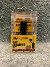 3/4" Straight Router Bit   by IVY Classic (10814)