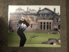 Jack Nicklaus The Golden Bear Signed 11x14 Photograph PSA COA