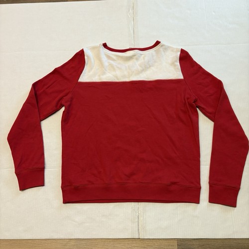Houston Texans Shirt Womens Large Red White Victoria’s Secret PINK NFL Football - Picture 5 of 7