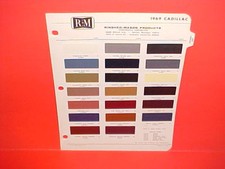 1969 CADILLAC ELDORADO DEVILLE CONVERTIBLE FLEETWOOD BROUGHAM PAINT CHIPS RM