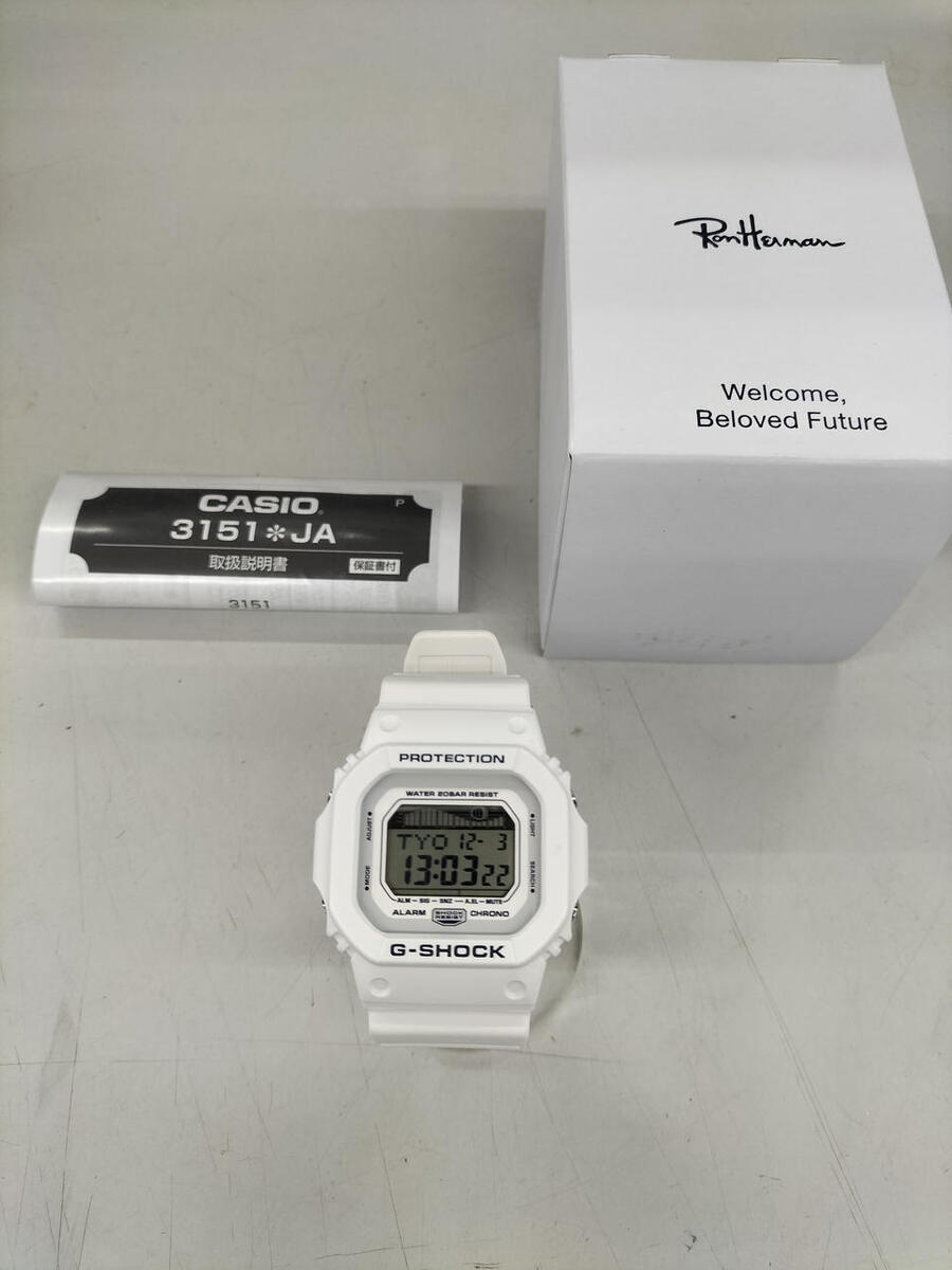 Casio G-Shock GLX-5600 Ron Herman Quartz Watch - Box Casio G-Shock GLX-5600 Ron Herman Quartz Watch - Box