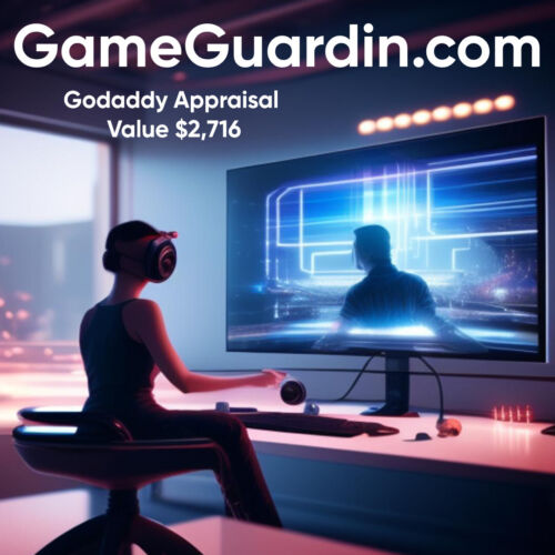 GameGuardin.com - GODADY VALUE $2,716 - Premium Two Word Domain Name - Picture 1 of 2